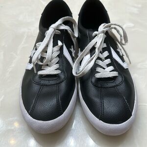 Converse Breakpoint Black Ox Leather Sneakers Mens 6 Womens 8